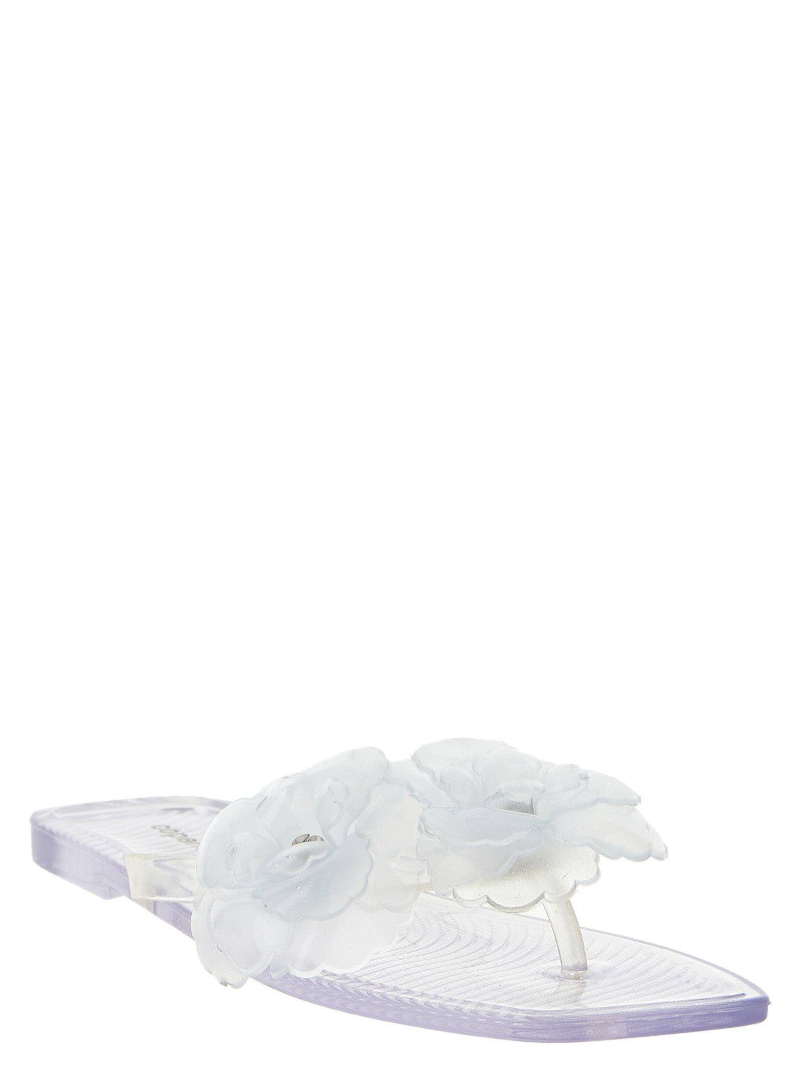 صندل Coperni Silicone Flower المسطح