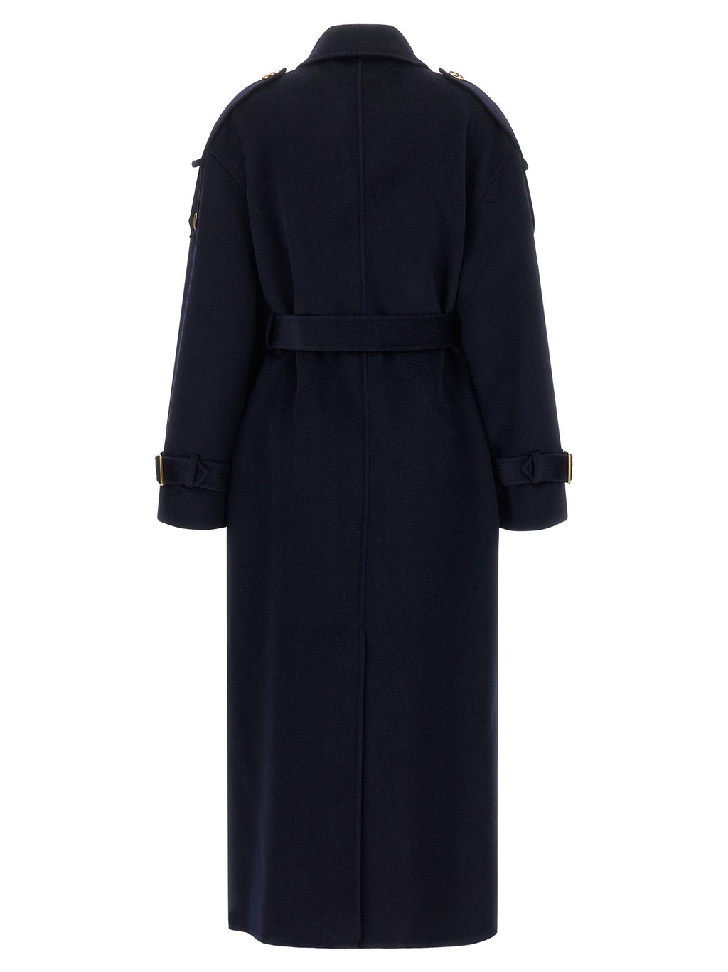 Elisabetta Franchi Double-breasted Belted Coat