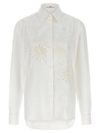 Ermanno Scervino Embroidery Cotton Shirt