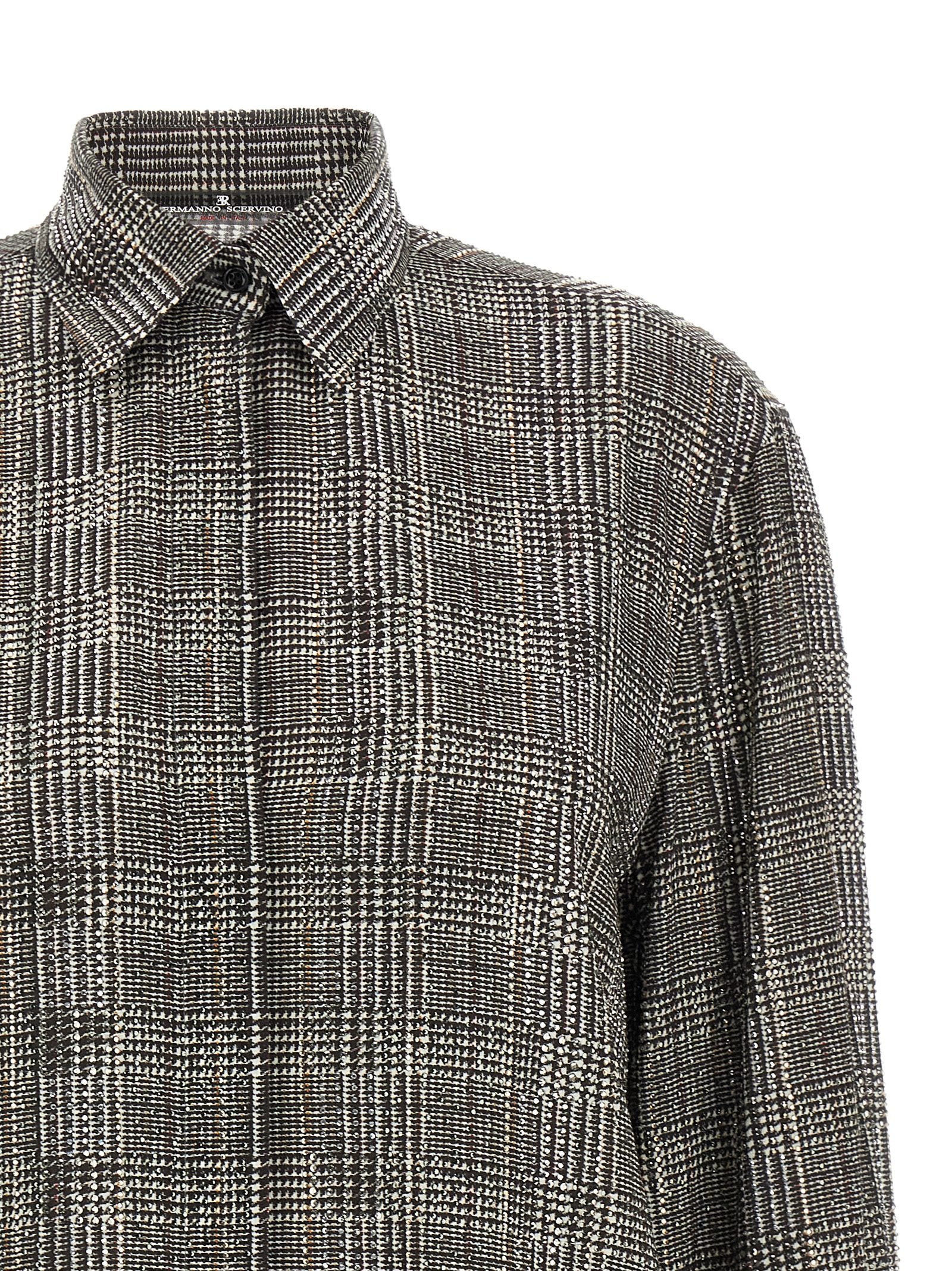 Ermanno Scervino All-over Rhinestone Shirt