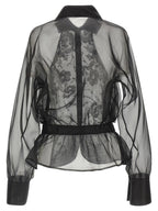 Ermanno Scervino Silk And Lace Shirt