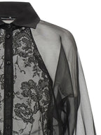 Ermanno Scervino Silk And Lace Shirt