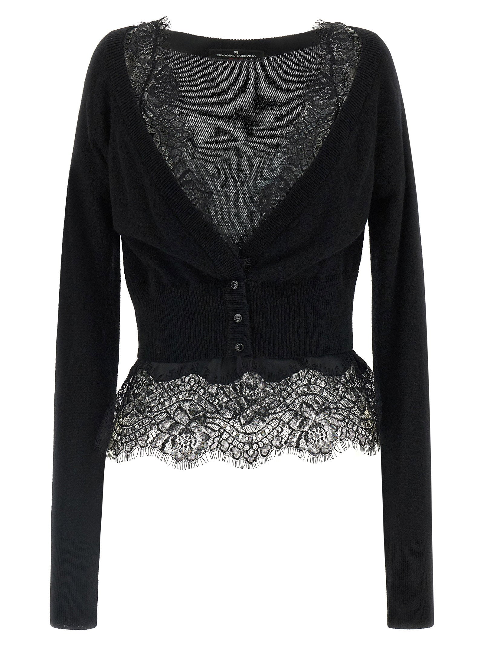 Ermanno Scervino Lace Cardigan