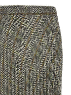 Ermanno Scervino Pleated Skirt With Lace