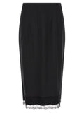 Ermanno Scervino Lace Sheath Skirt