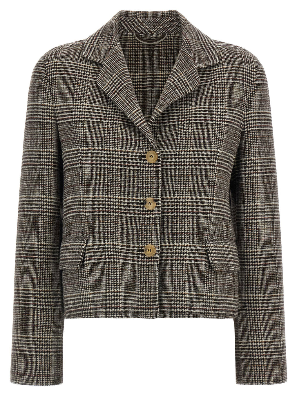 Ermanno Scervino Blazer Cropped Check