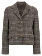 Ermanno Scervino Blazer Cropped Check