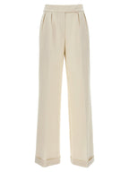 بنطلون كيتون بقصة أرجل واسعة
