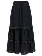 Kiton Fringed Skirt
