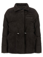 Kiton Drawstring Down Jacket