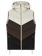 Kiton Chevron Stitching Padded Vest