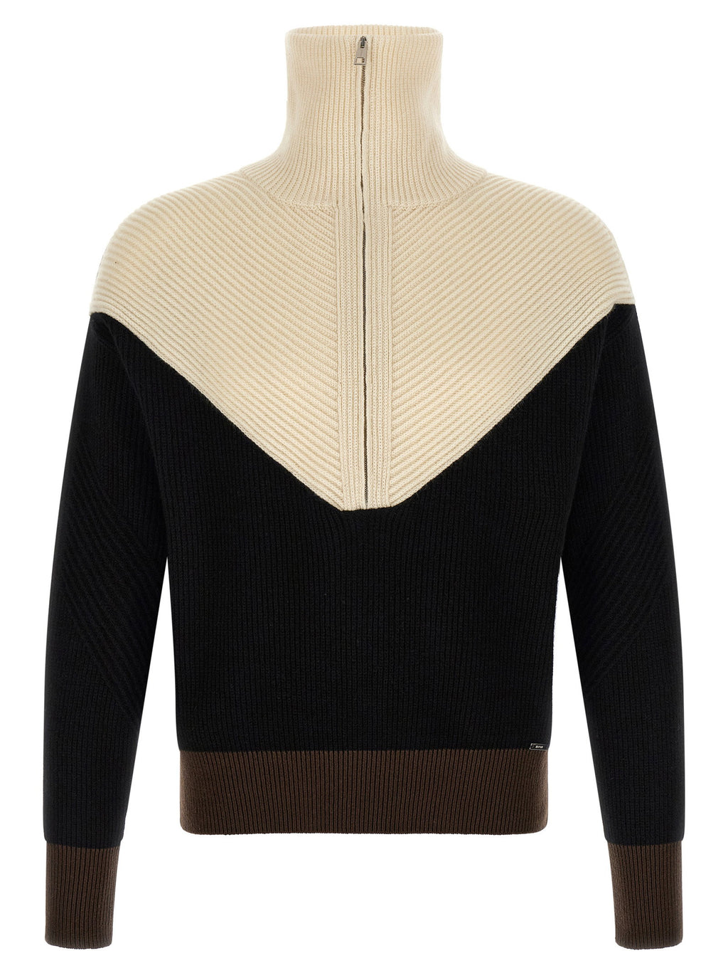 Kiton Color-block Sweater