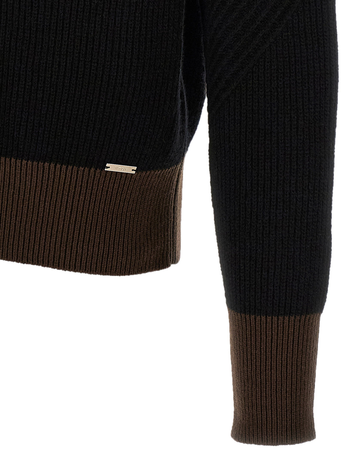Kiton Color-block Sweater