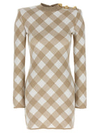 Balmain Vichy Dress