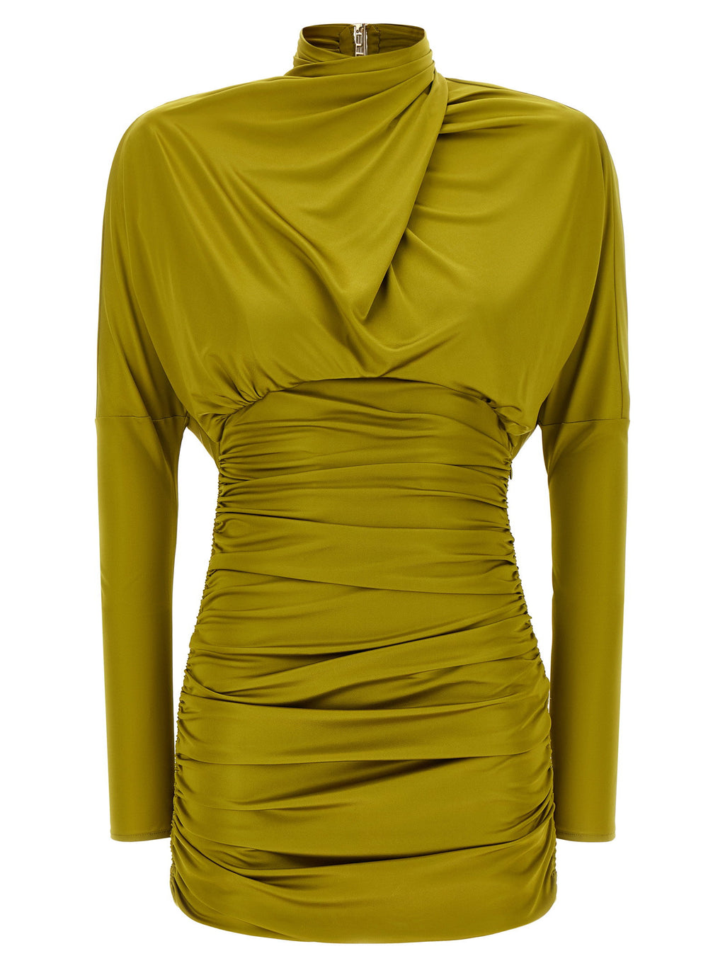 Balmain Draped Mini Dress