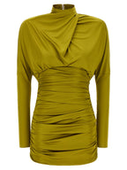 Balmain Draped Mini Dress