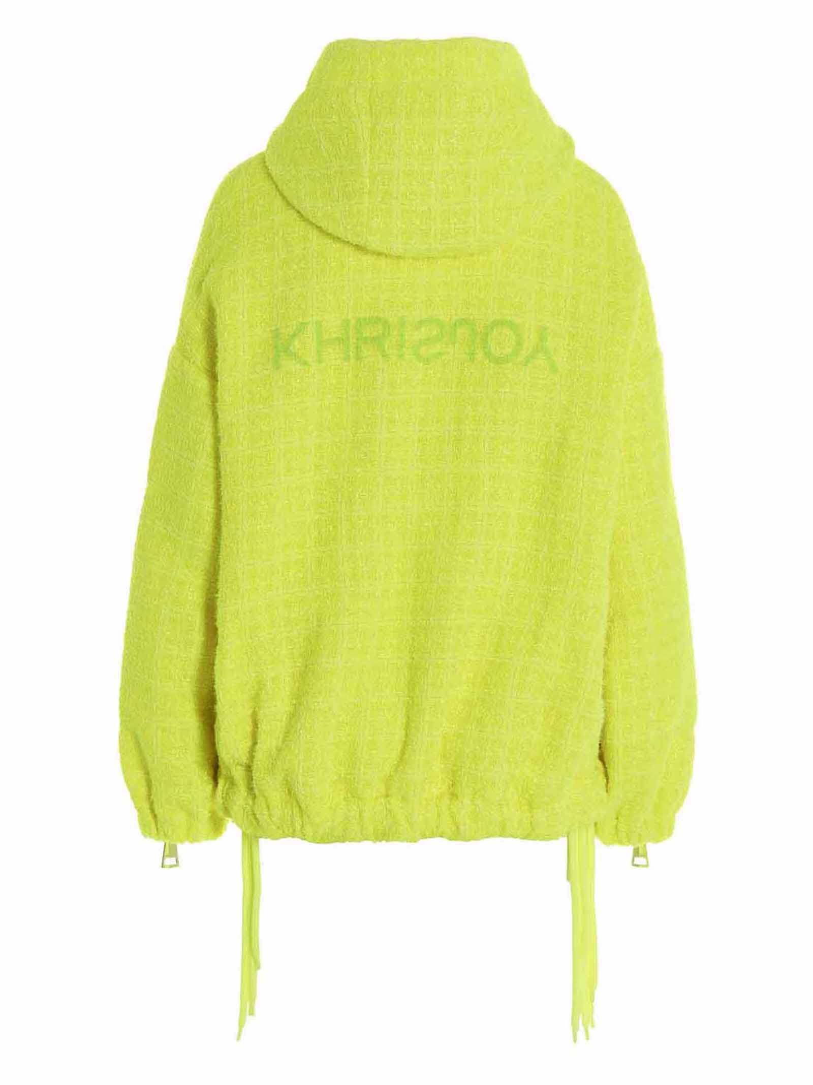 جاكيت Khrisjoy Chris بنمط ويندبريكر وتويد