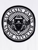 Balmain Velvet Logo T-shirt