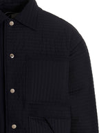 Khrisjoy Chore Quilted Stripes Down Jacket