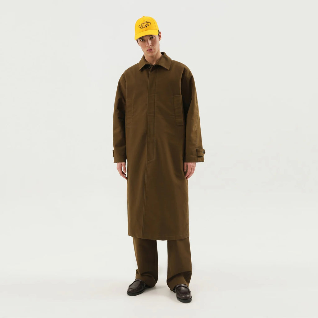 1989 STUDIO Olive green Mackintosh coat