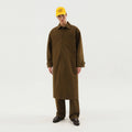 1989 STUDIO Olive green Mackintosh coat