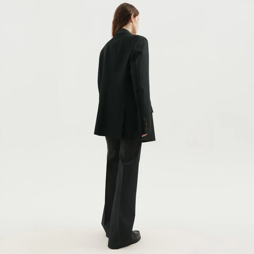 1989 STUDIO Dark green double-breasted blazer