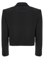 Dolce & Gabbana Tuxedo Crop Blazer