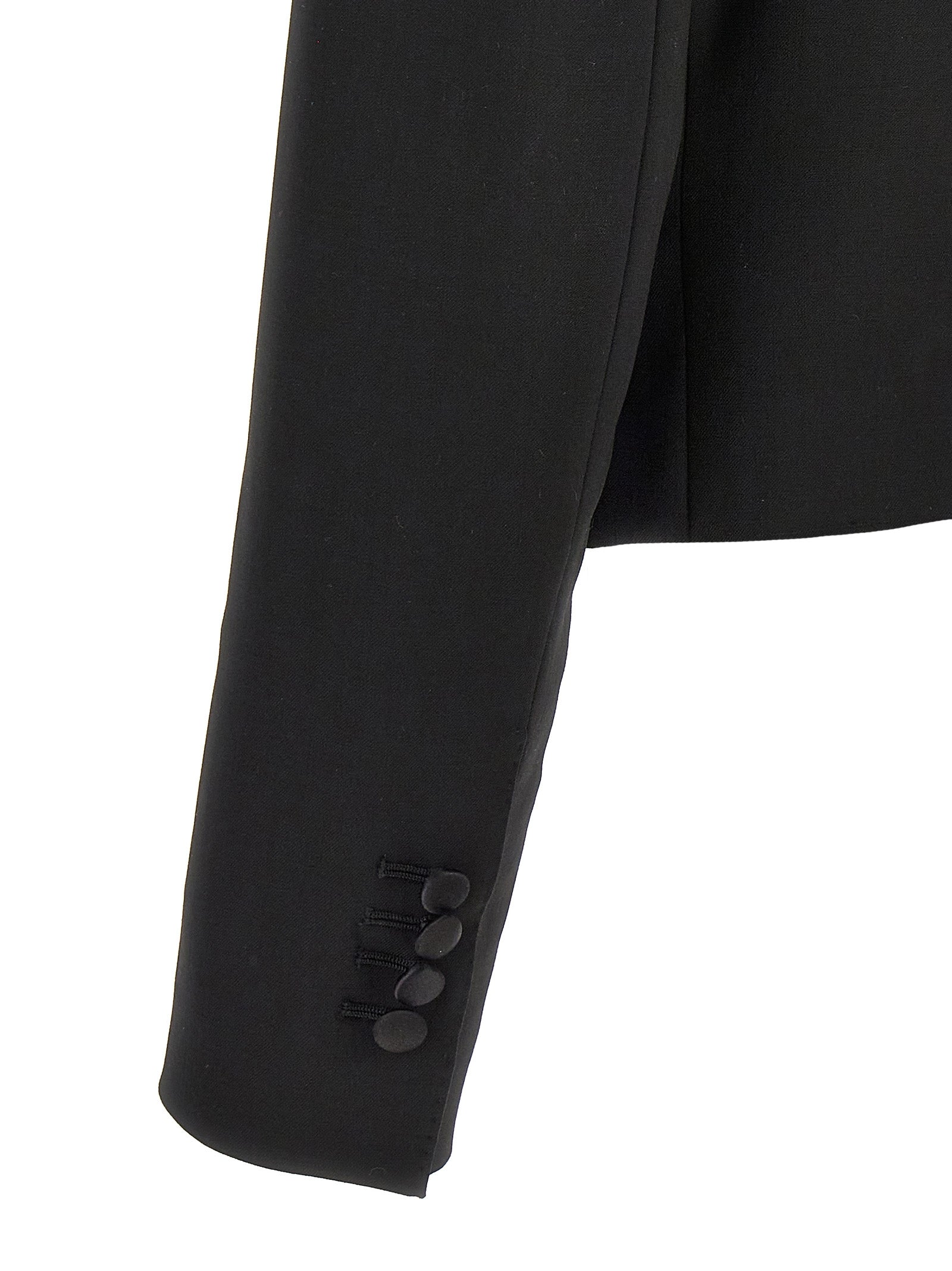 Dolce & Gabbana Tuxedo Crop Blazer