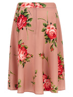 Dolce & Gabbana Bouquet Rose Skirt