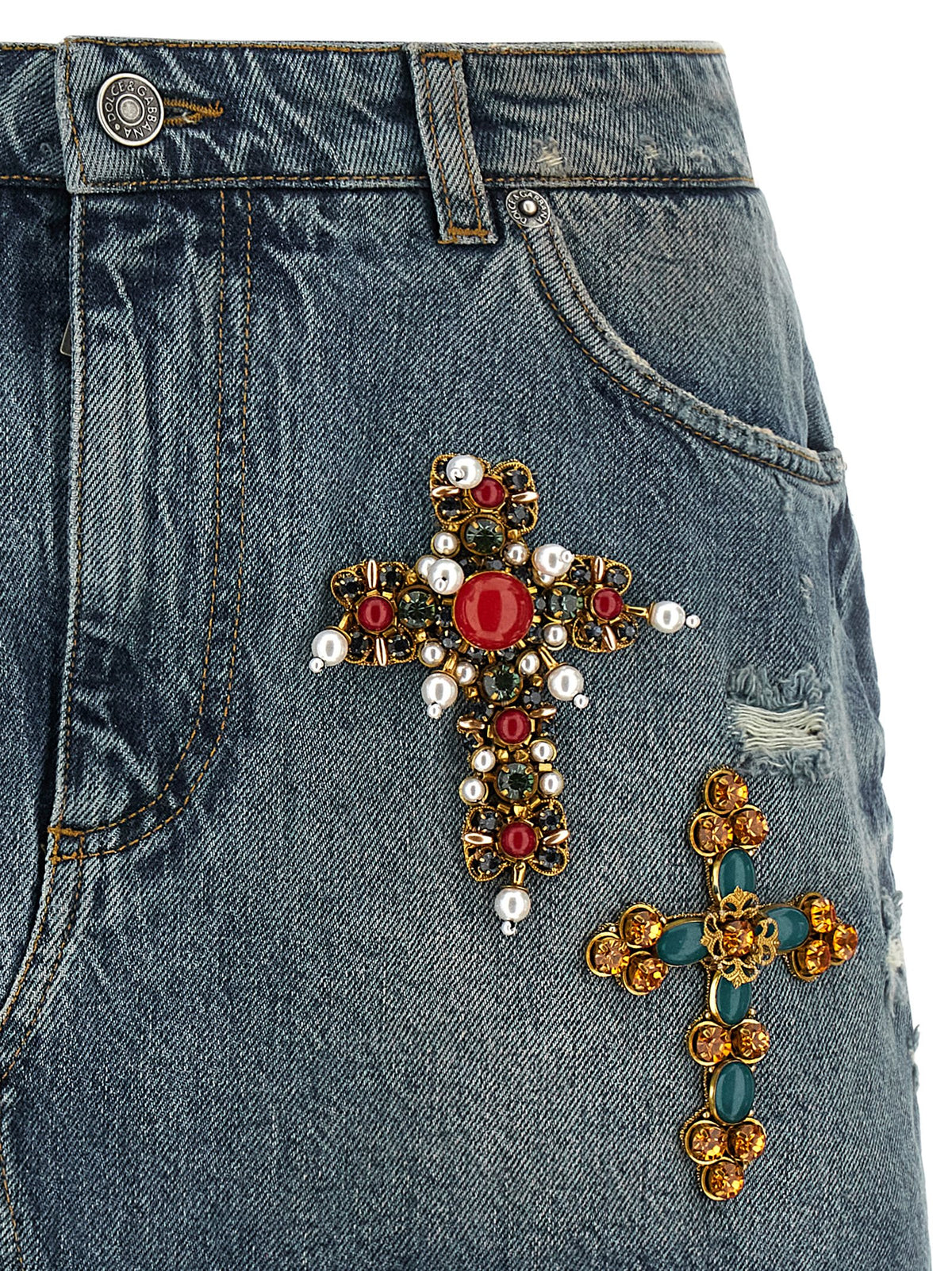 Dolce & Gabbana Embroidery Skirt