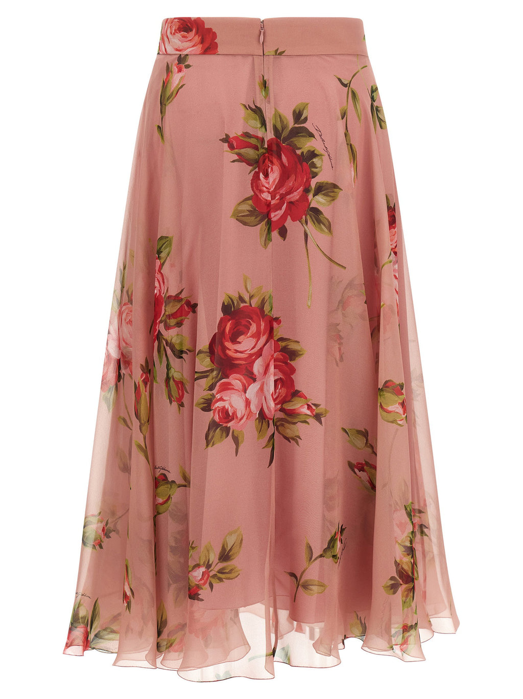 Dolce & Gabbana Bouquet Rose Skirt