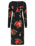 Dolce & Gabbana Bouquet Rose Dress