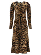 Dolce & Gabbana Animal Print Dress