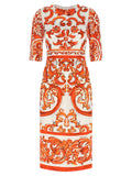 Dolce & Gabbana Maiolica Dress