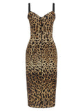 Dolce & Gabbana Animal-print Corset Dress