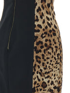 Dolce & Gabbana Animal-print Corset Dress