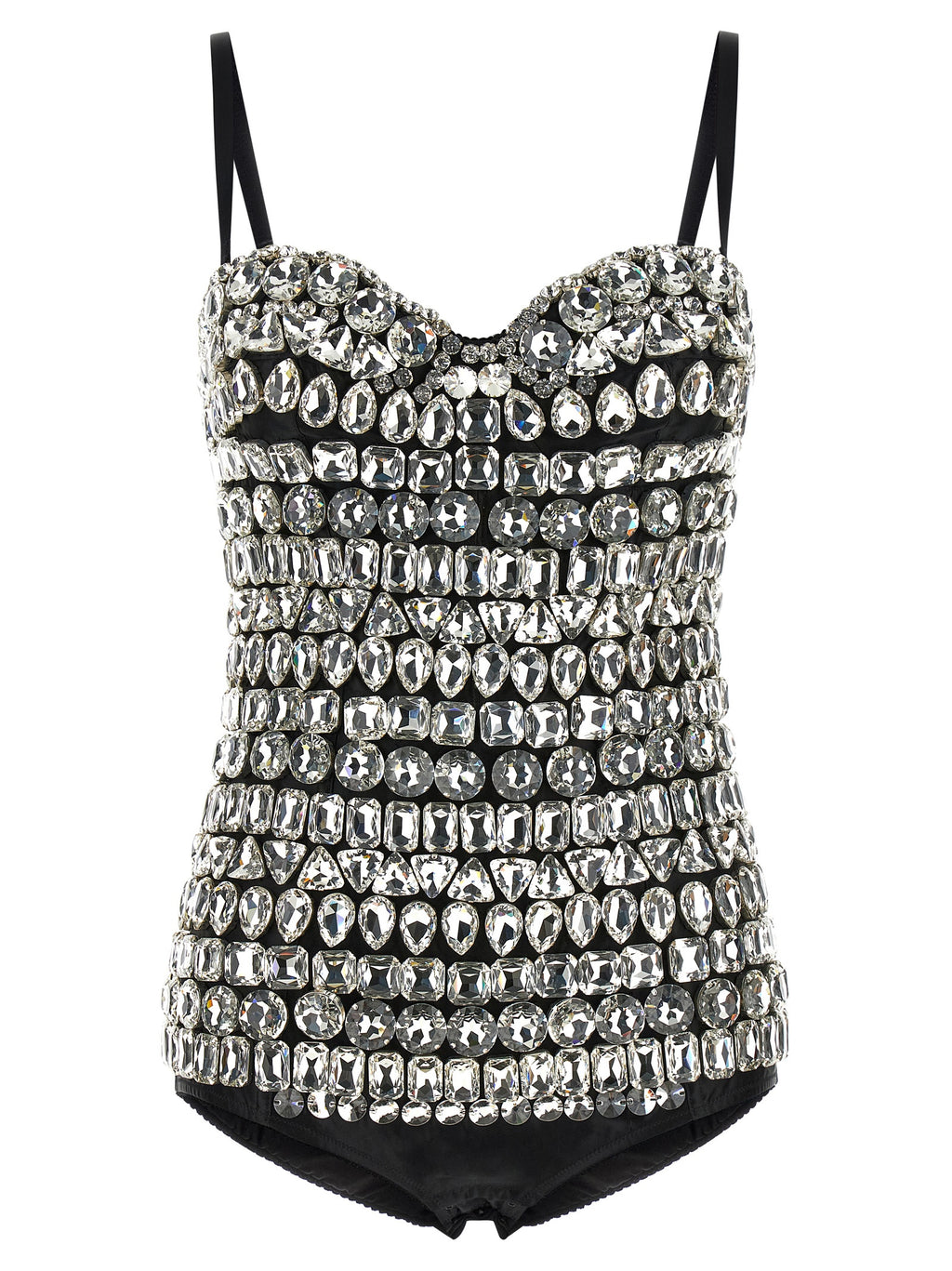 Dolce & Gabbana Crystal Bodysuit