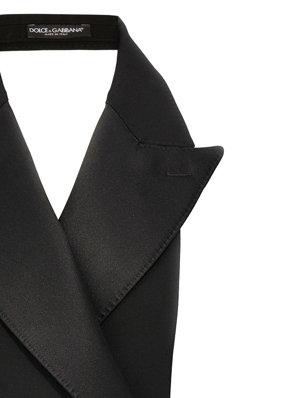 Dolce & Gabbana Double-breasted Bare Back Vest
