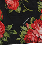 Dolce & Gabbana Bouquet Rose Bustier Top