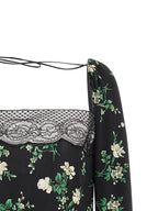 Dolce & Gabbana Flower Print Top