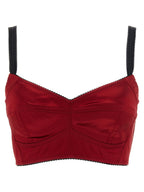 Dolce & Gabbana Bustier Top With Stitching