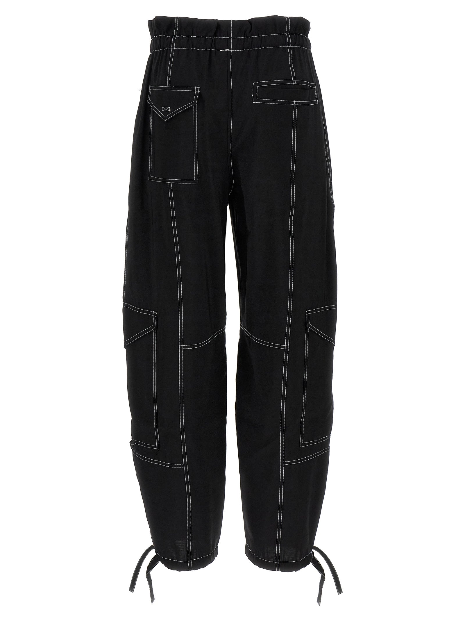 Ganni Light Slub Pocket Pants
