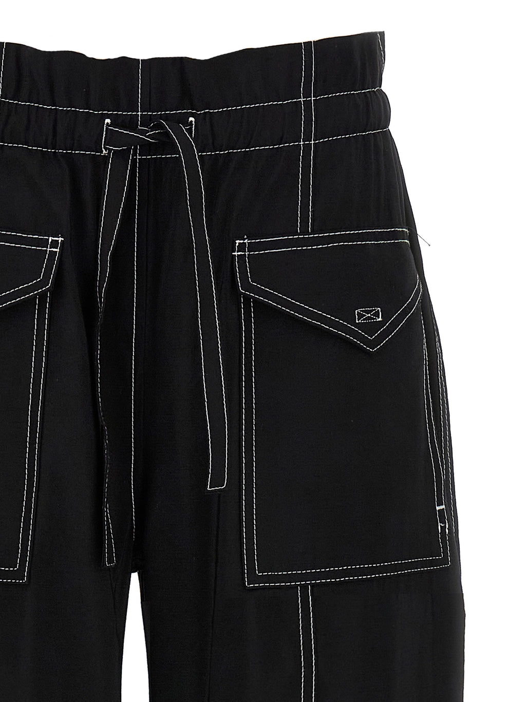 Ganni Light Slub Pocket Pants