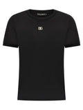 Dolce & Gabbana Rhinestone Logo T-shirt