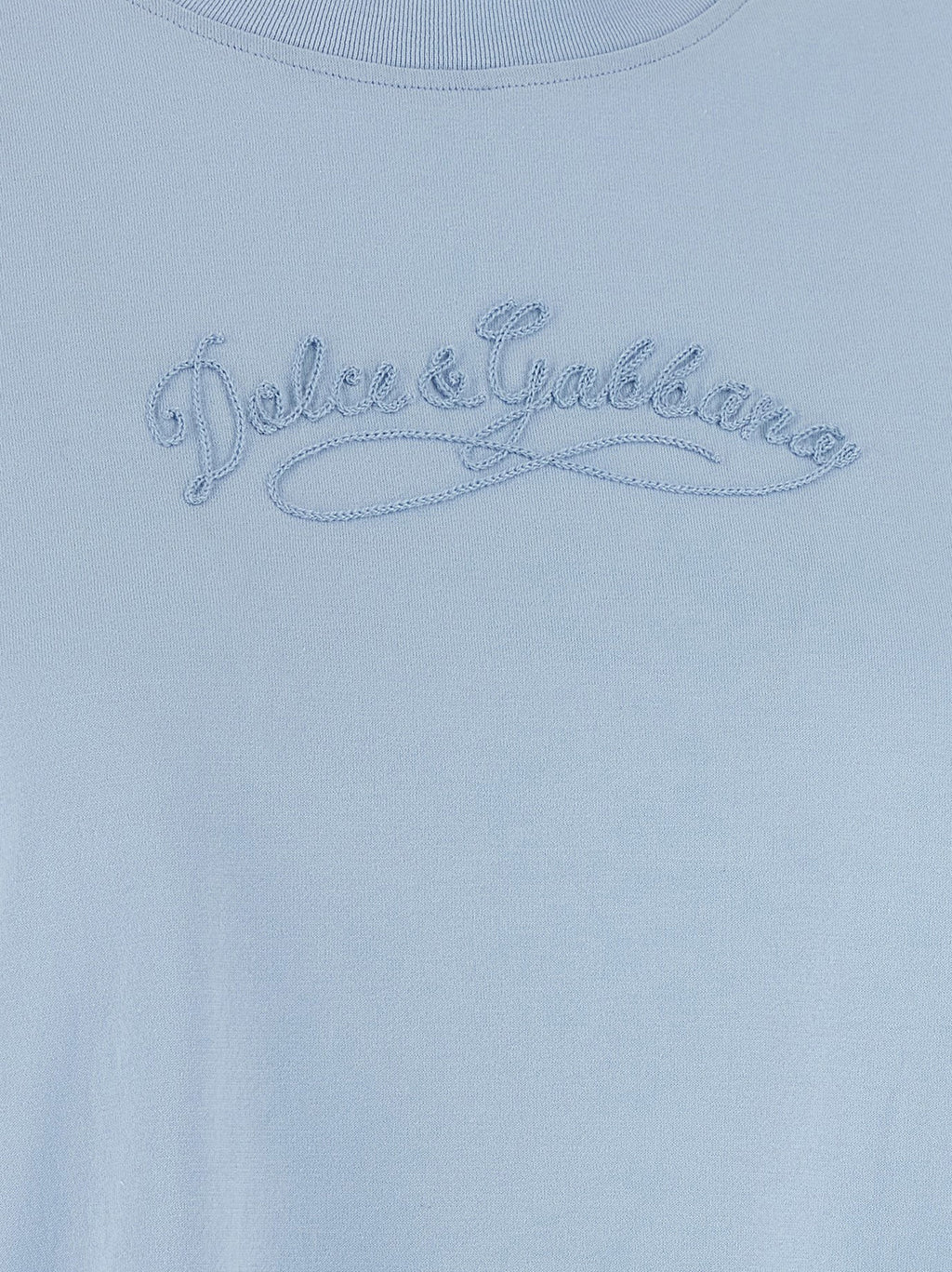 Dolce & Gabbana Chain Embroidery T-shirt