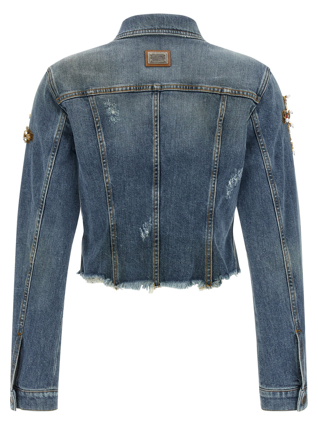 Dolce & Gabbana Cross Denim Jacket