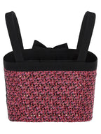 Alessandra Rich Tweed Top