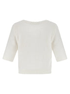 Alessandra Rich Carded Mohair Sweater