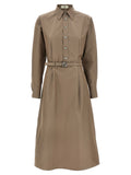 Fendi Chemisier Midi Dress
