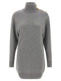 Balmain Cashmere Wool Dress